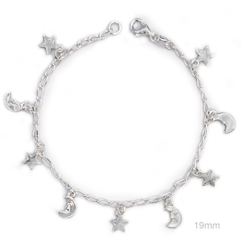 Pulsera Plata Lisa Plateada... 2