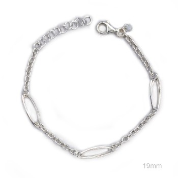 Bracelets Argent lisse 2
