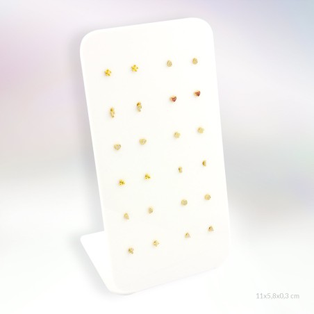 Présentoir - 12 paires de boucles d'oreilles