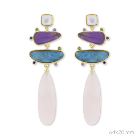 Pendientes de Plata de Ley