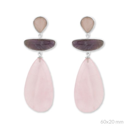 Boucles d'oreilles en Argent