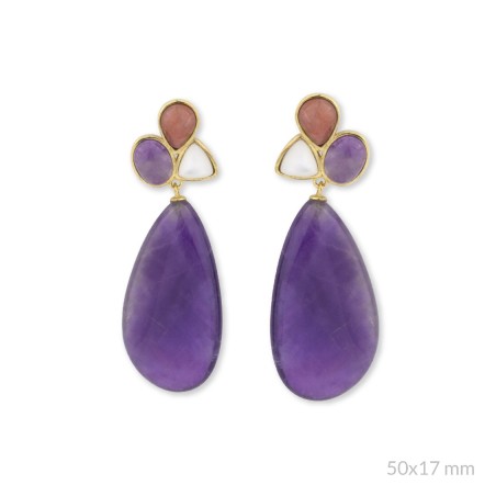 Boucles d'oreilles en Argent