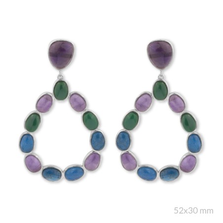 Pendientes de Plata de Ley