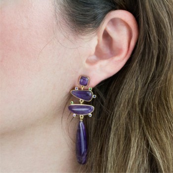 Boucles d'oreilles en Argent 2