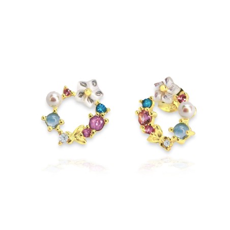 Boucles d'oreilles Zircons