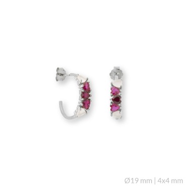Pendientes de Plata de Ley