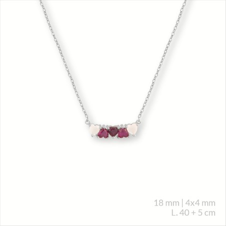 Gargantilha de Prata Esterlina