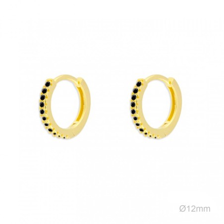 Boucles d'oreilles Zircons