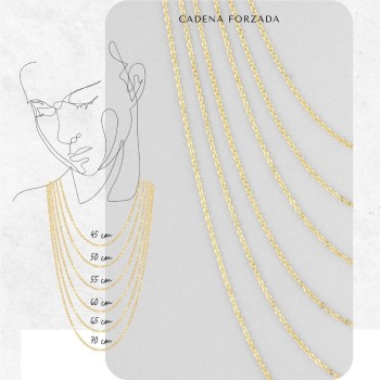 Sterling Silver Chain 55 cm... 2