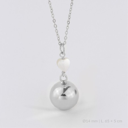 Grelot en Argent | Ø14 mm