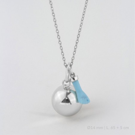 Invocador de Anjos em Prata Esterlina | Ø14 mm