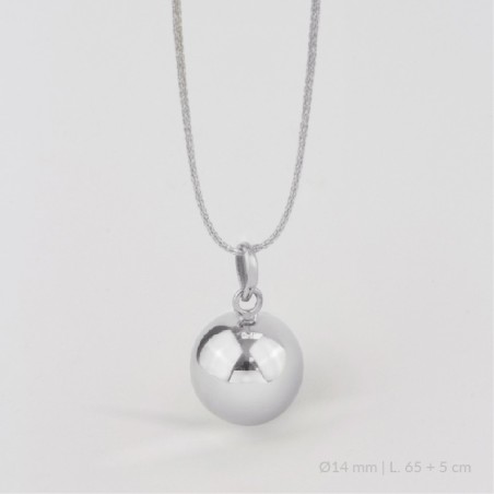 Grelot en Argent | Ø14 mm