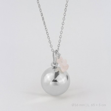 Invocador de Anjos em Prata Esterlina | Ø16 mm