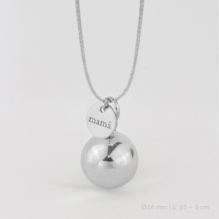 Invocador de Anjos em Prata Esterlina | Ø16 mm