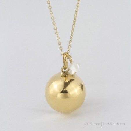 Invocador de Anjos em Prata Esterlina | Ø19 mm