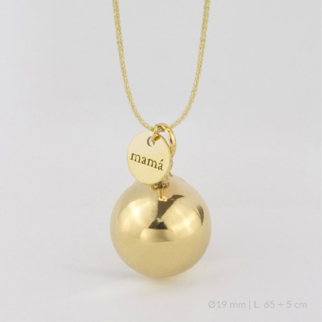 Invocador de Anjos em Prata Esterlina | Ø19 mm