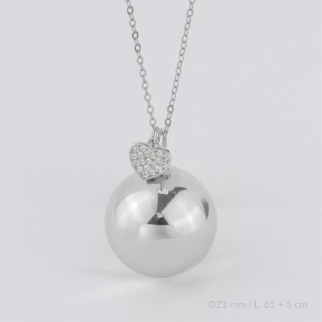 Grelot en Argent | Ø21 mm