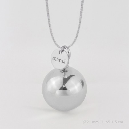 Invocador de Anjos em Prata Esterlina | Ø21 mm