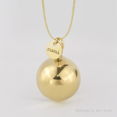 Invocador de Anjos em Prata Esterlina | Ø23 mm