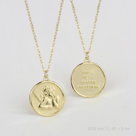 Gargantilla de Plata de Ley | Ángel de la Guarda