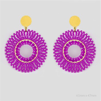 Boucles d'oreilles en Acier