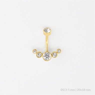 Piercing de Acero inoxidable