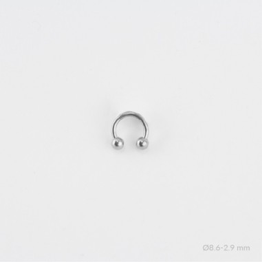 Piercing em Aço inoxidável