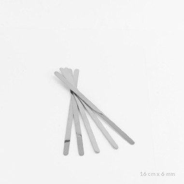 Pack de 5 bracelets en Acier | 16cm x 6 mm
