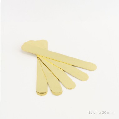 Pack de 5 pulseiras de Aço | 16cm x 20 mm