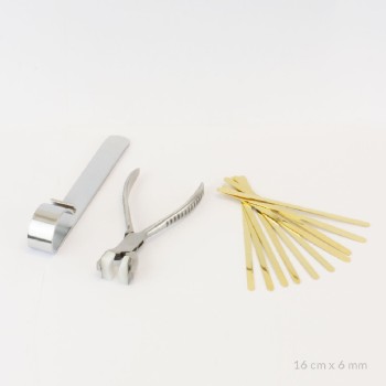 Kit de 10 pulseiras de Aço...