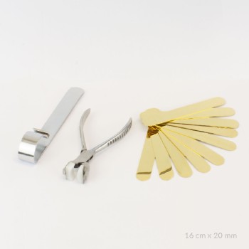 Kit de 10 pulseiras de Aço...