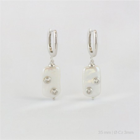 Boucles d'oreilles en Argent