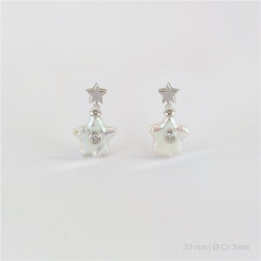 Pendientes de Plata de Ley