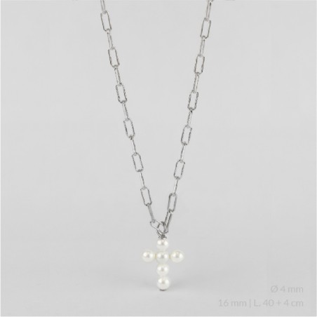 Gargantilha de Prata Esterlina