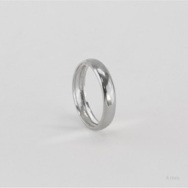 Silver Engagement Ring