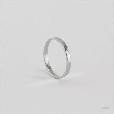 Silver Engagement Ring