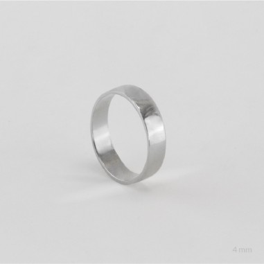 Silver Engagement Ring