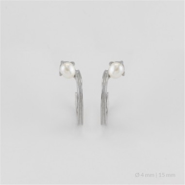 Boucles d'oreilles en Argent