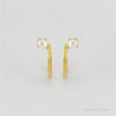 Brincos de Prata Esterlina