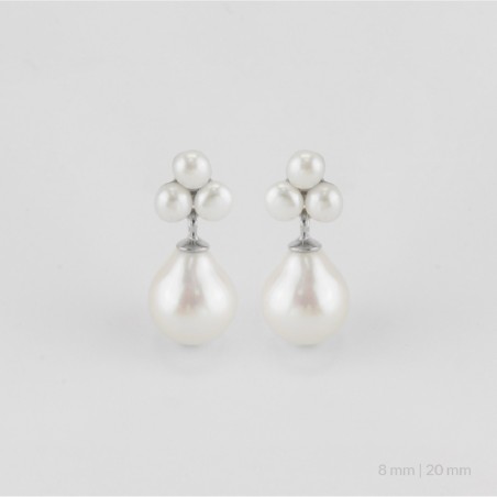 Boucles d'oreilles en Argent