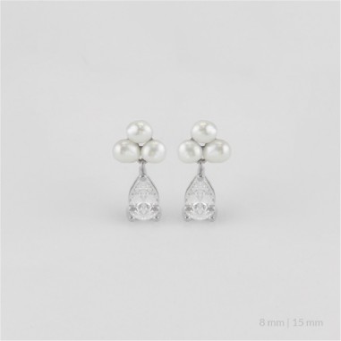 Pendientes de Plata de Ley