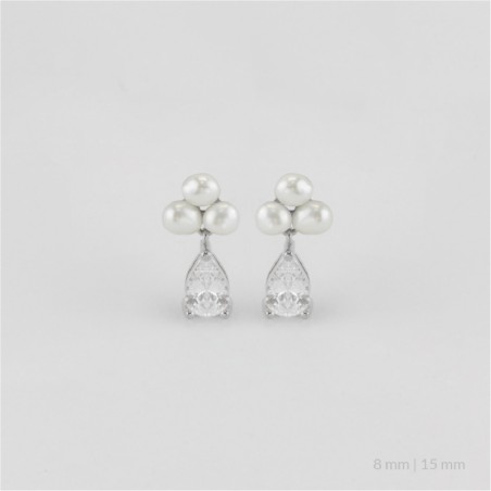 Pendientes de Plata de Ley