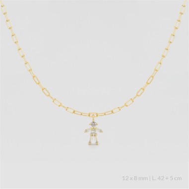 Sautoir en Argent | Fille