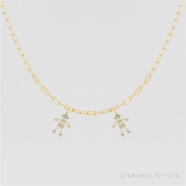 Sautoir en Argent | Fille Fille