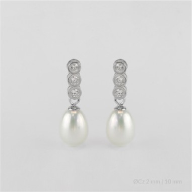 Pendientes de Plata de Ley