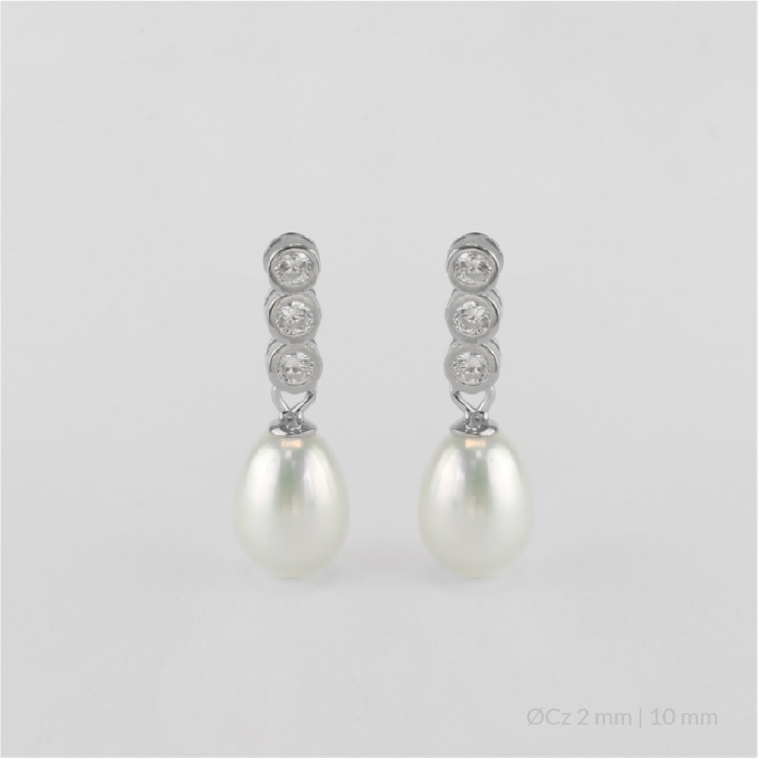 Pendientes de Plata de Ley