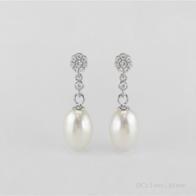 Boucles d'oreilles en Argent
