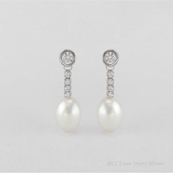 Boucles d'oreilles en Argent