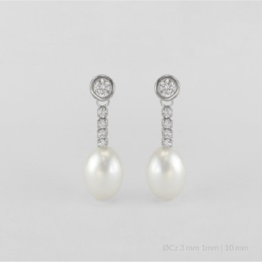 Pendientes de Plata de Ley