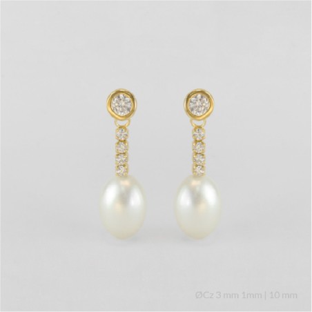 Pendientes de Plata de Ley